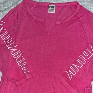 Pink Victoria’s Secret 3/4 Length Top